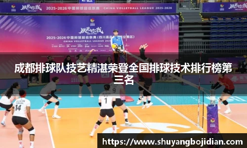 成都排球队技艺精湛荣登全国排球技术排行榜第三名